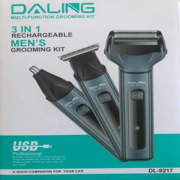 Tondeuse rechargeable 3 en 1 DL-9217