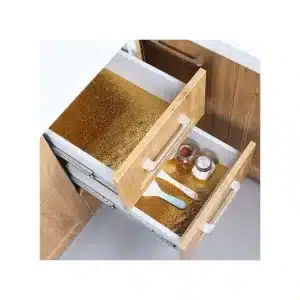 Aluminium Autocollant Étanche Pour Cuisine - Doré – Image 6