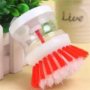 Brosse à vaisselle de cuisine avec distributeur de savon liquide – Image 6