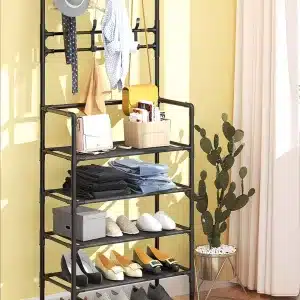 Porte chaussures et manteau 5 Étages – Image 3