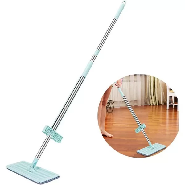 Serpillière en microfibre à essorage automatique