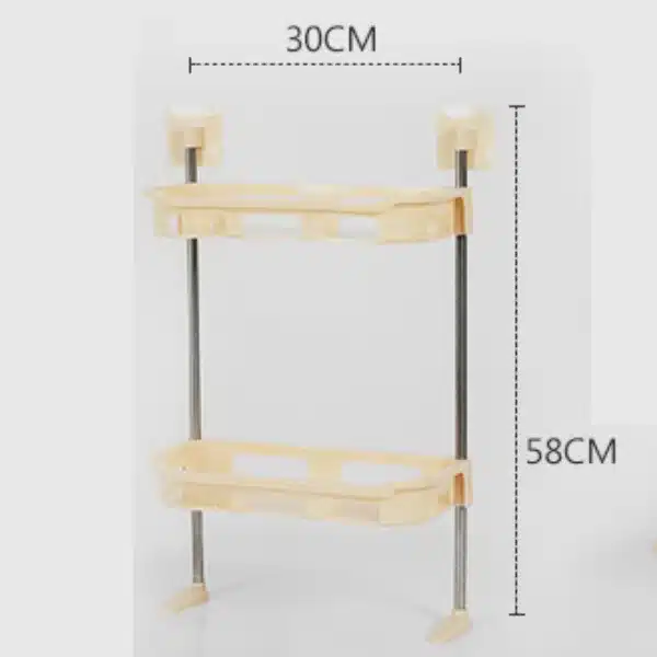 Meuble de rangement - Etagère de salle de bain - au-dessus des toilettes WC  - Online Africa