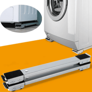 Support de Machine à laver avec support de Base réglable à roulettes – Image 1